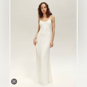 Reformation Allium Dress White